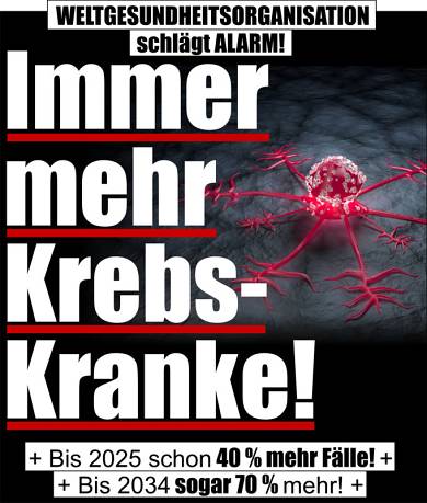 Schlagzeile mit Killerzelle